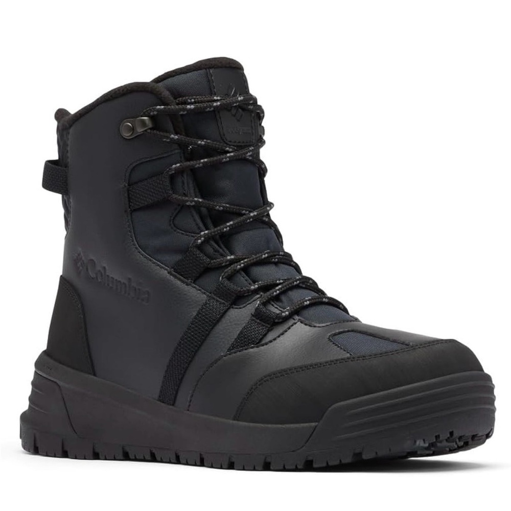 Columbia Men's Snowtrekker Black and Gray Snow Boots
